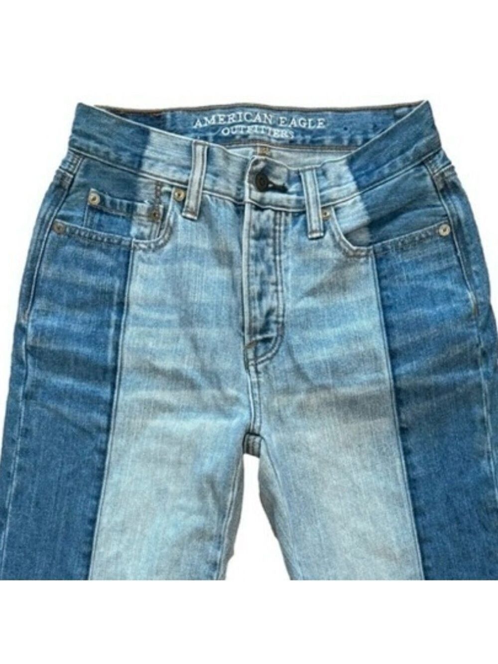 American Eagle Outfitters Vintage Hi Rise Skinny Jeans Size 00 - Picture 2 of 10